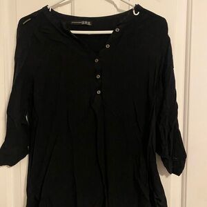 Atmosphere Black Blouse